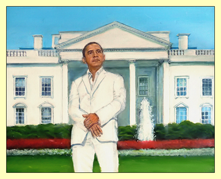 Illustration for article titled The President's Many Facets Revealed In Amateur Art